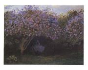 Claude Monet Les Repos Sous Les Lilas China oil painting reproduction